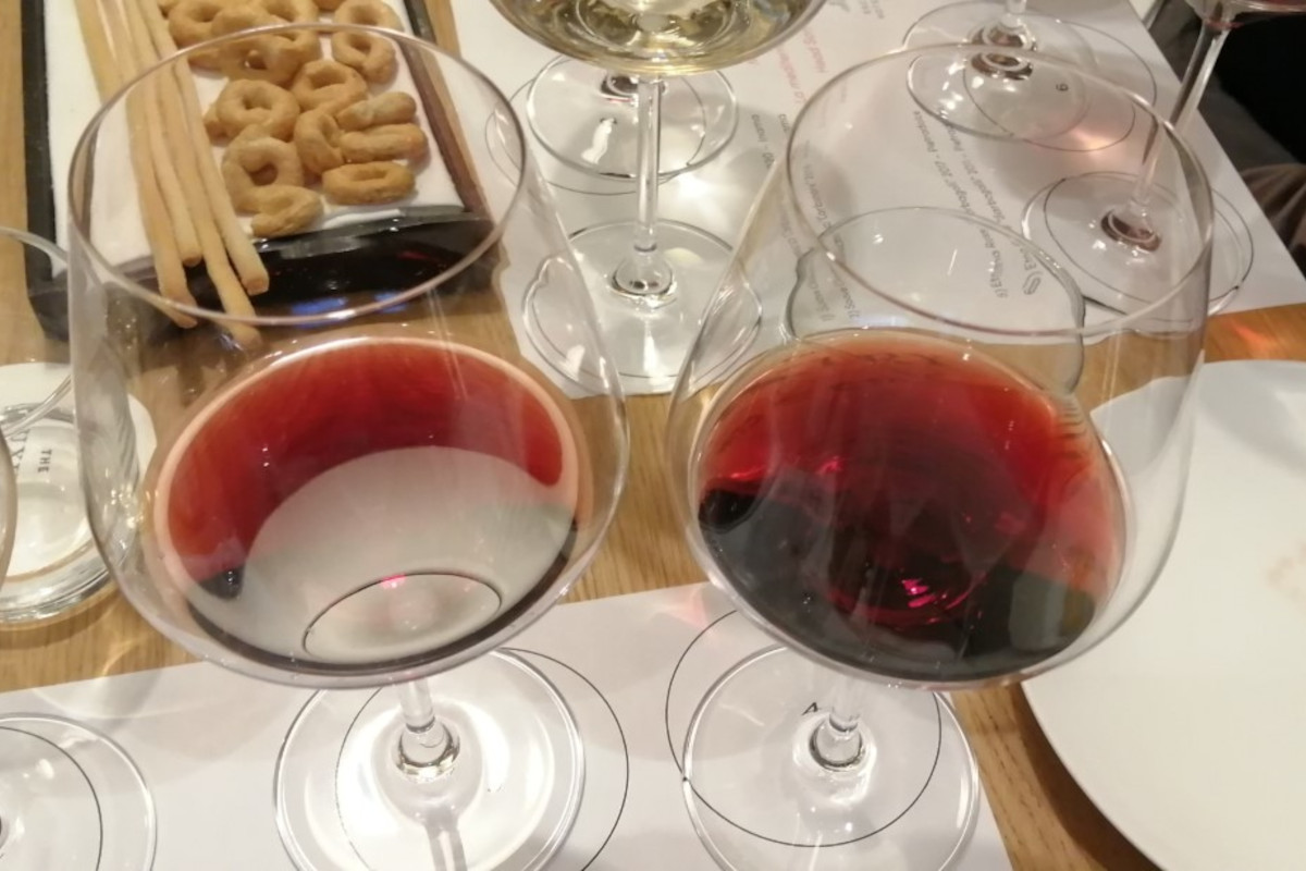 Da sinistra le annate 2019 e 2014 di Cesanese Omina Romana I vini delle terre vulcaniche alla conquista di Terrazza Gallia